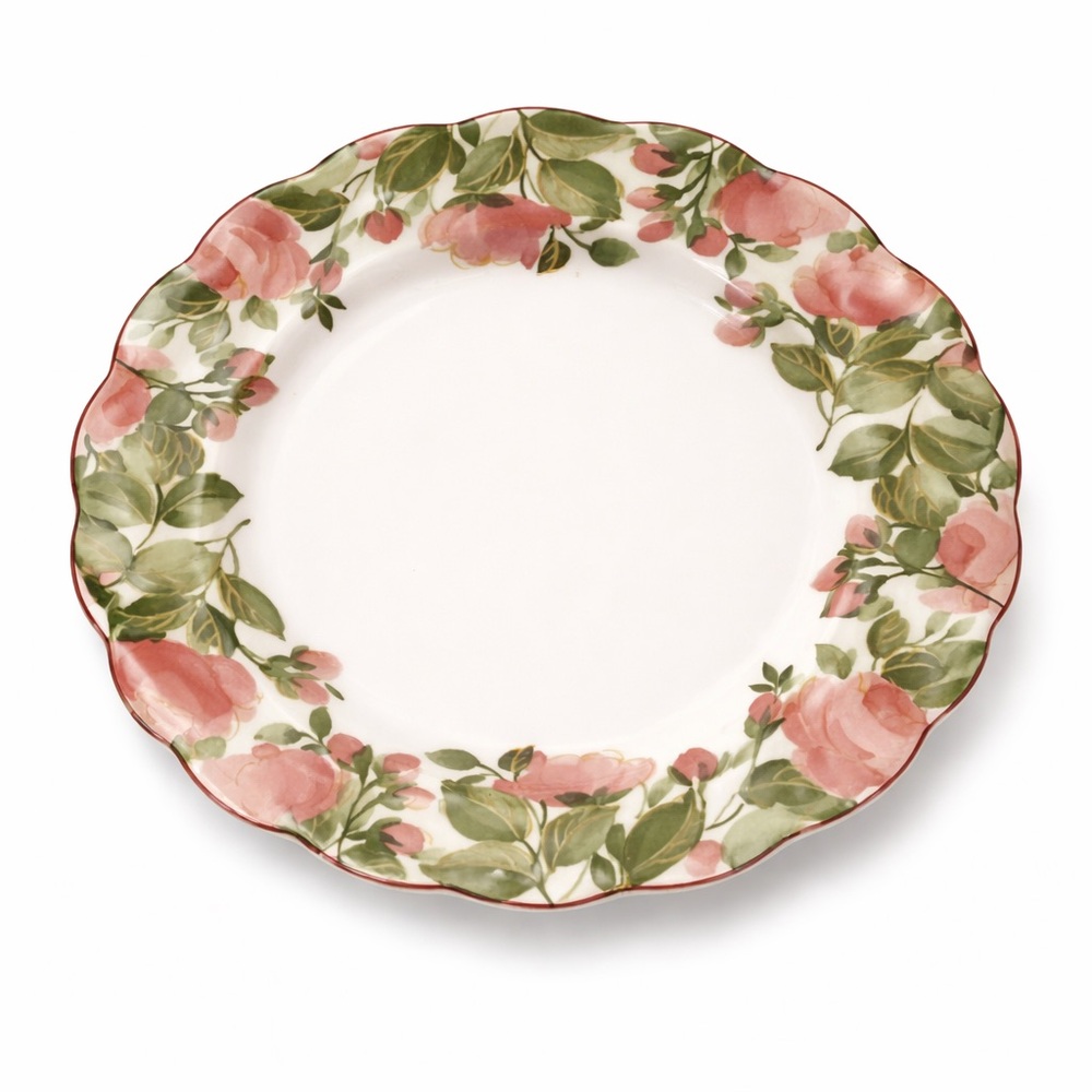 Nikko Precious by Dena Salad Plate Fine Tableware Japan Pink Floral 8"